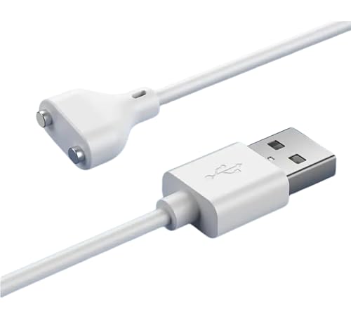 Panlouting Ersatz USB Ladekabel mit Magnet | 80cm Lang | 1A / 8mm | Für Spielzeug, Massagegeräte, Elektrische Zahnbürsten, Smartwatches, Hundetrainer, Gesichtsreiniger von Panlouting