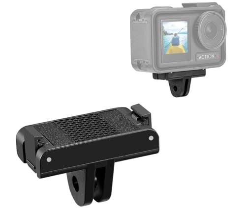 Panlouting Magnetische Adapter Kamerahalterung für DJI OSMO Action 3/4/5 Pro | Schnellwechseladapter | Action Kamera Zubehör kompatibel mit Selfie Stick und Stativ von Panlouting