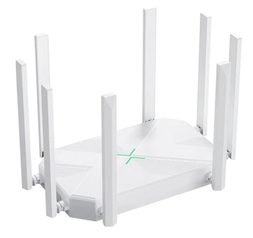 WLAN WiFi Repeater 1200 Mbit/s 5G / 2,4 GHz Dualband | WiFi Extender Internet Booster Repeater mit 8 Antennen | Abdeckung bis zu 100 Meter im Innenbereich | Für bis zu 45 Geräte von Panlouting