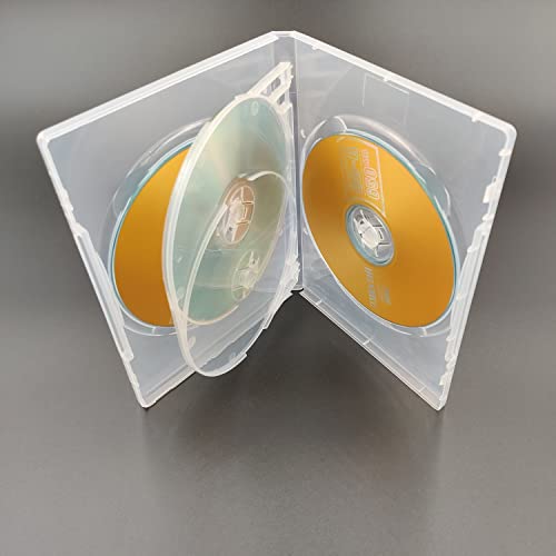 4 Weg DVD Hülle Super Klar 27mm Rücken (1) von Panmer