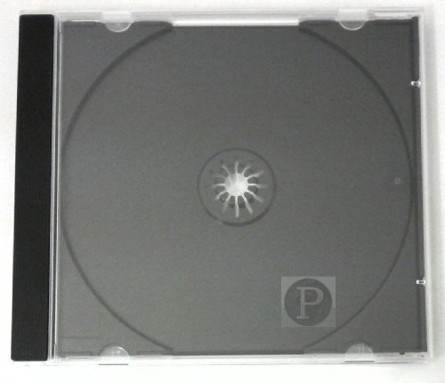 CD-Hüllen, flach, 5,2 mm, Schwarz, 50 Stück CD-Hüllen, flach, 5,2 mm, Schwarz, 50 Stück von Panmer