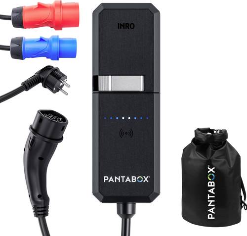 Pantabox HOME&TRAVEL Mobile Ladestation Typ 2 Mode 2 16A 11kW App, RFID von Pantabox