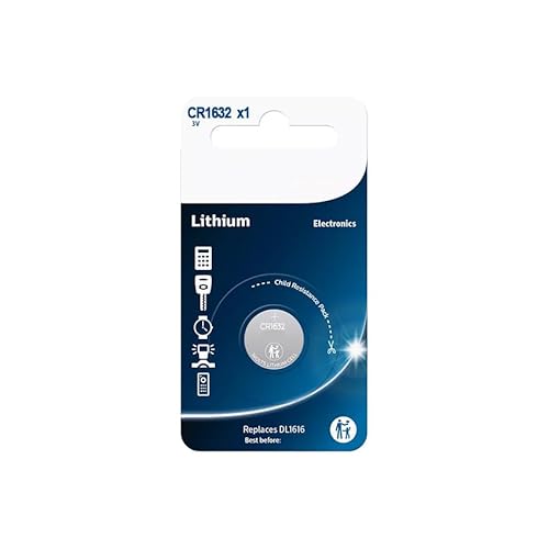 Knopfzelle/Lithium CR2016/01B, 1 Stück, für kleine Alltagsgeräte von Panther