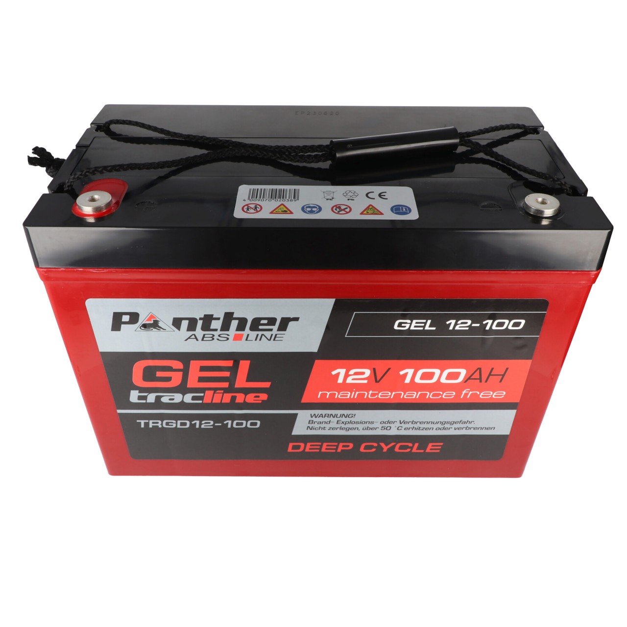 Panther tracline Gel Tiefentlade Cycle 12V 100Ah Bleiakku AGM Blei Gel Akku Panther tracline Gel Tiefentlade Cycle 12V 100Ah Bleiakku AGM Blei Gel Akku von Panther