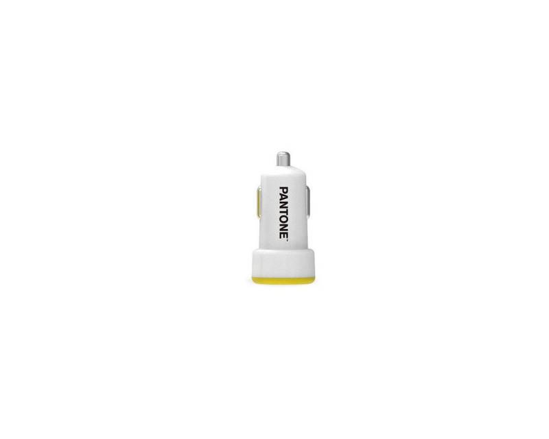 Pantone Universe PANTONE Auto Ladegerät gelb 2.1A einfach unterwegs aufladen 2,1 A Smartphone-Kabel von Pantone Universe