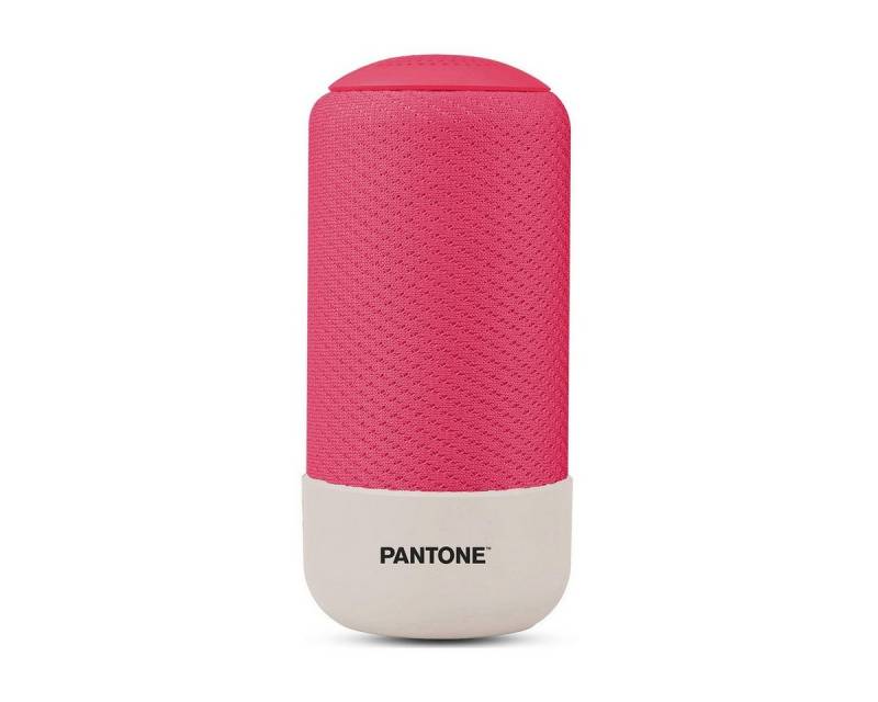 Pantone Universe PANTONE Mobiler Lautsprecher Bluetooth pink Ausgangsleistung 5 W Wireless Lautsprecher von Pantone Universe