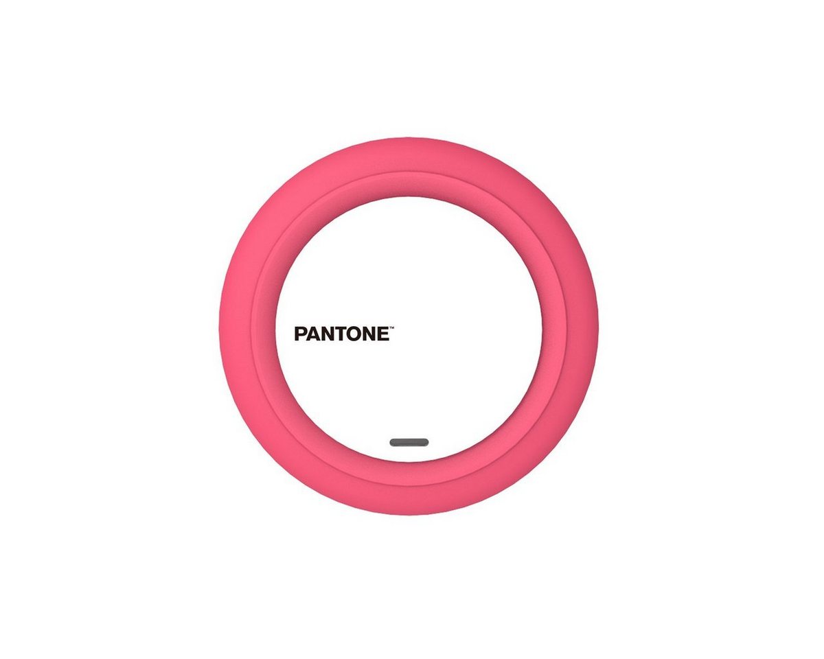 Pantone Universe PANTONE QI Charger Kabellos Ladegerät pink einfach Aufladen Smartphone-Kabel von Pantone Universe
