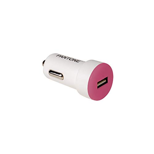 Pantone Celly PTDC1USBP Kfz-Ladegerät, Turbo-Ladegerät, 24 V, 2,1 A Ausgang, Pink Pantone Celly PTDC1USBP Kfz-Ladegerät, Turbo-Ladegerät, 24 V, 2,1 A Ausgang, Pink von Pantone
