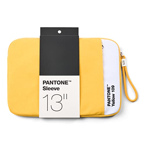 PANTONE Tablet-Hülle, Schutzhülle für alle Geräte bis 13 Zoll, Yellow 109 von Pantone
