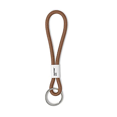 Pantone Design-Schlüsselband Key Chain Short | Schlüsselanhänger robust und Farbenfroh | kurz | 876 | Bronze von Pantone