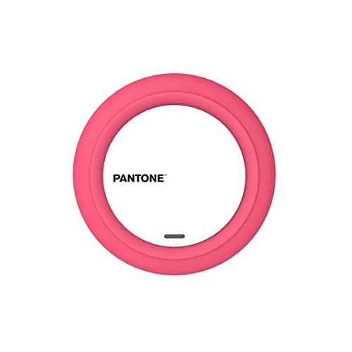 Pantone PTWC001P Universal-Ladegerät, kabellos, 10 W, Rosa Pantone PTWC001P Universal-Ladegerät, kabellos, 10 W, Rosa von Pantone