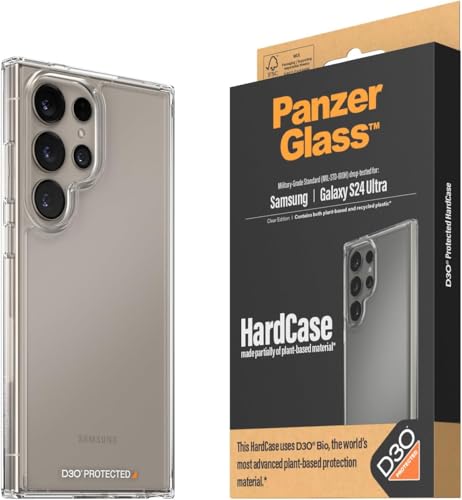 PanzerGlass™ Handyhülle - Samsung Galaxy S24 Hardcase D3O® Bio - Ultimativer Schutz, Stilvoll, Umweltbewusst von Panzer Glass