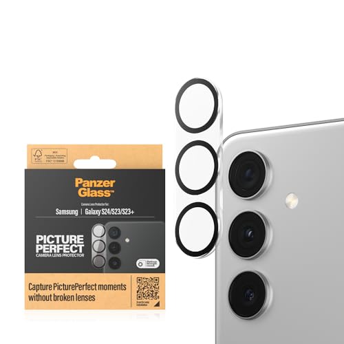 PanzerGlass™ PicturePerfect Kameraschutz Samsung Galaxy S24 - Ultimative Bildqualität, Stossfest - Schütze deine Samsung Galaxy Kamera von Panzer Glass
