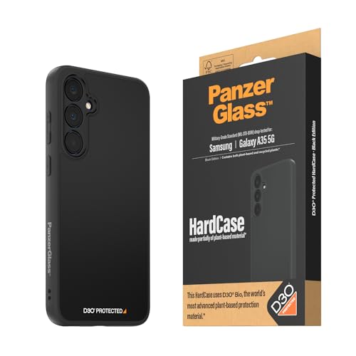 PanzerGlass™ Ultimativer Schutzhülle für Samsung Galaxy A35 HardCase mit D3O - Langlebig und Nachhaltig von Panzer Glass