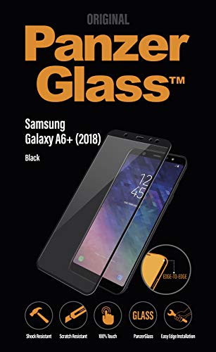 PanzerGlass 7150 Displayschutz für Samsung Galaxy A6 Plus Klar von Panzer Glass