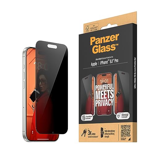 PanzerGlass Privacy Displayschutz Apple iPhone 15 Pro PanzerGlass Privacy Displayschutz Apple iPhone 15 Pro von Panzer Glass