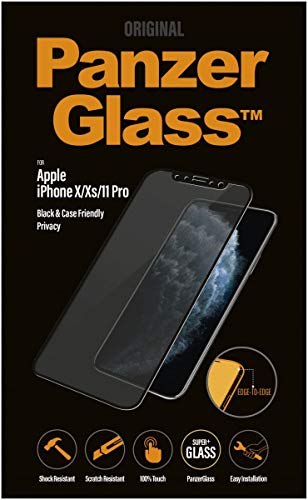 PanzerGlass Schutzglas Privacy Case Friendly für iPhone 5.8 Zoll, Black, P2664, Schwarz, iPhone 11 Pro/Xs/X PanzerGlass Schutzglas Privacy Case Friendly für iPhone 5.8 Zoll, Black, P2664, Schwarz, iPhone 11 Pro/Xs/X von Panzer Glass
