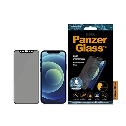 PanzerGlass antibakterielles Privacy Edge-to-Edge Schutzglas passend für Apple iPhone 12 Mini PanzerGlass antibakterielles Privacy Edge-to-Edge Schutzglas passend für Apple iPhone 12 Mini von Panzer Glass