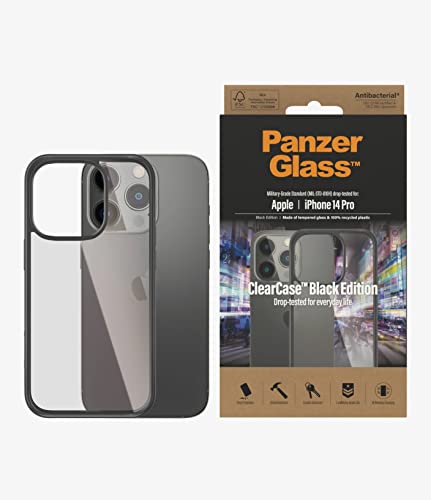 Panzer Glass ClearCase für Apple iPhone 14 Pro Schwarz Panzer Glass ClearCase für Apple iPhone 14 Pro Schwarz von Panzer Glass