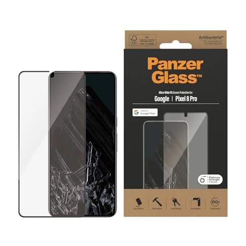 PanzerGlass Displayschutz für Google Pixel 8 Pro Ultra Wide Fit mit Aligner NEU PanzerGlass Displayschutz für Google Pixel 8 Pro Ultra Wide Fit mit Aligner NEU von Panzer Glass