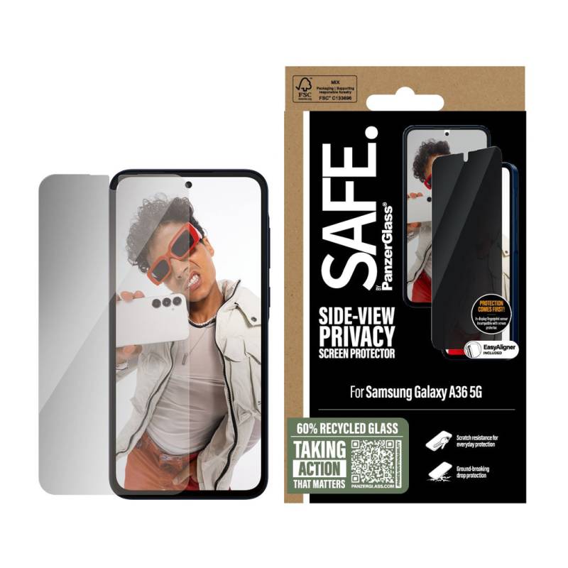 PanzerGlass - SAFE Privacy Displayschutz Galaxy new A36 5G UWF von Panzer