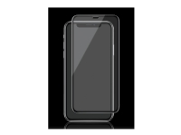 iPhone XR/11, Curved Silicate Glass, Black von Panzer