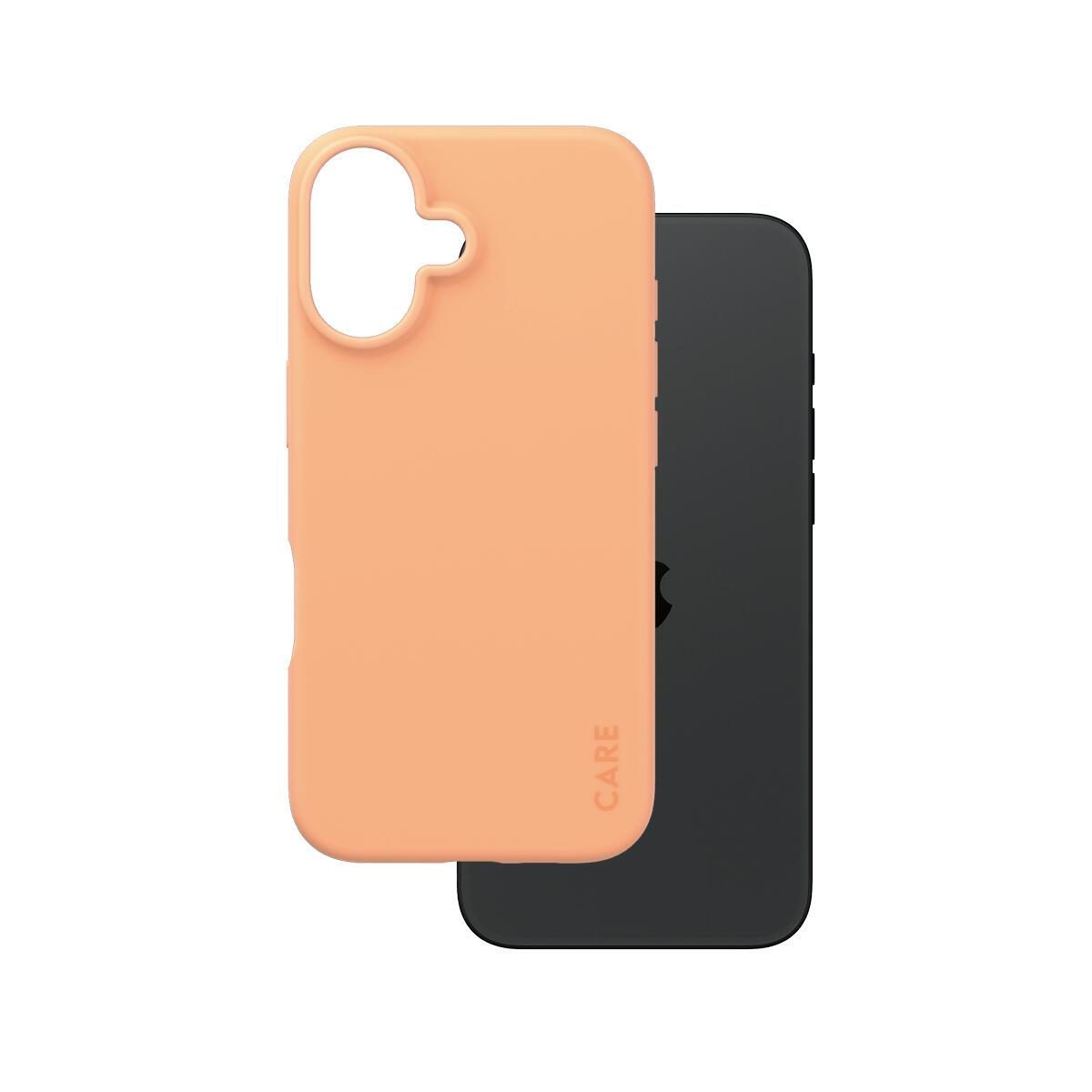CARE by PanzerGlass® Fashionable Case Pfirsich für iPhone 16 von PanzerGlass™