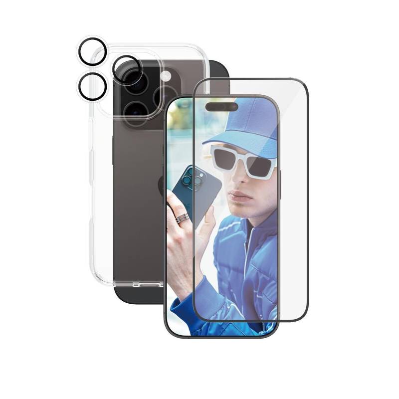 CARE by PanzerGlass® Flagship 3-in-1 Schutzset für iPhone 16 Pro von PanzerGlass™
