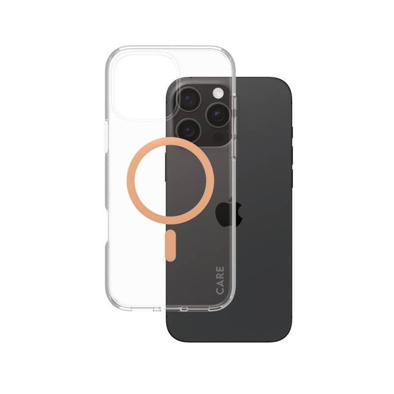 CARE by PanzerGlass® Flagship Case Transparent Urban Combat Pfirsich MagSafe ... von PanzerGlass™