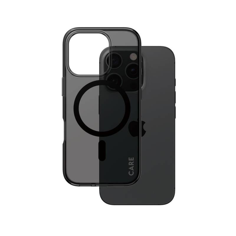 CARE by PanzerGlass® Flagship Case Urban Combat Smokey Schwarz MagSafe für iP... von PanzerGlass™