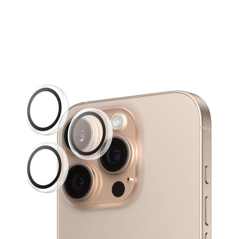 PanzerGlass® Hoops™ Transparent Kameraschutz für iPhone 16 Pro & iPhone 16 Pr... von PanzerGlass™