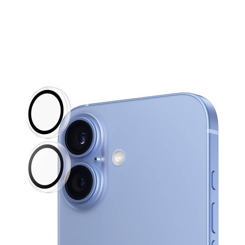 PanzerGlass® Hoops™ Transparent Kameraschutz für iPhone 16 & iPhone 16 Plus von PanzerGlass™