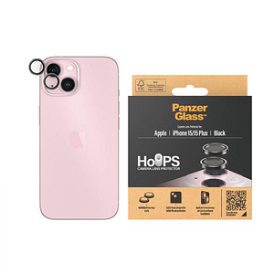 PanzerGlass™ HOOPS Kamera-Schutzglas für Apple iPhone 15, iPhone 15 Plus von PanzerGlass™