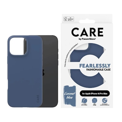 CARE by PanzerGlass® Fashionable Case Blau iPhone 16 Pro Max von PanzerGlass