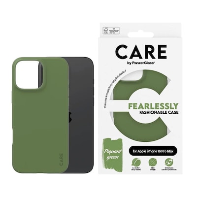 CARE by PanzerGlass® Fashionable Case Grün iPhone 16 Pro Max von PanzerGlass