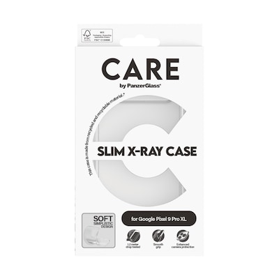 CARE by PanzerGlass® Fashionable Case Transparent X-Ray Soft Basic Google Pixel 9 Pro XL von PanzerGlass