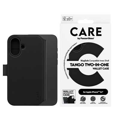 CARE by PanzerGlass® Feature Case Tango To-i-En Wallet m. MagSafe iPhone 16 von PanzerGlass