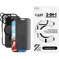 CARE by PanzerGlass® Flagship 3-in-1 Privacy Set iPhone 16 Pro von PanzerGlass