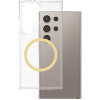 CARE by PanzerGlass® Flagship Case Clear w. Chardonnay QI Galaxy Ultra von PanzerGlass
