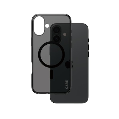 CARE by PanzerGlass® Flagship Case Smokey Urban Combat m. Schwarz MagSafe iPhone 16 Plus von PanzerGlass