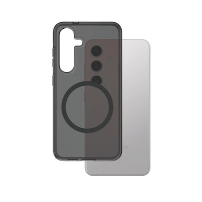 CARE by PanzerGlass® Flagship Case Smokey w. Black QI Compatible Galaxy S25 Plus von PanzerGlass