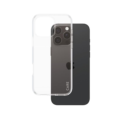 CARE by PanzerGlass® Flagship Case Transparent Urban Combat m. Klarer Rahmen iPhone 16 Pro Max von PanzerGlass