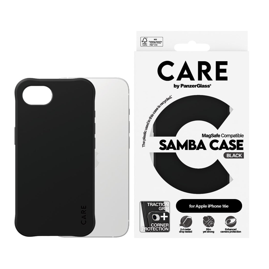 CARE by PanzerGlass - Case - Black- iPhone 16e CARE by PanzerGlass - Case - Black- iPhone 16e von PanzerGlass