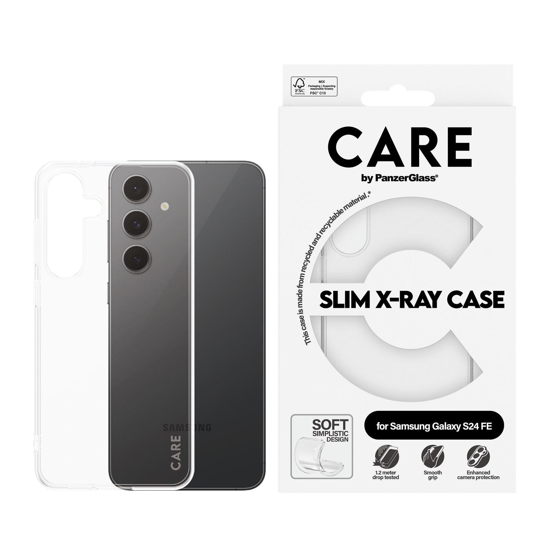 CARE by PanzerGlass Case - Transparent - Samsung Galaxy S23 FE CARE by PanzerGlass Case - Transparent - Samsung Galaxy S23 FE von PanzerGlass