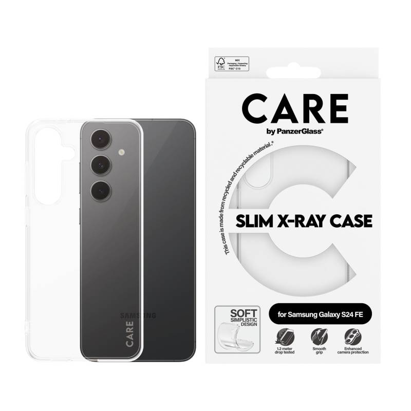 CARE by PanzerGlass Case - Transparent - Samsung Galaxy S23 FE von PanzerGlass