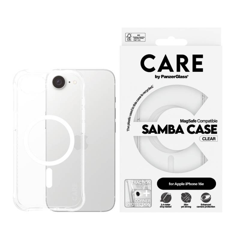 CARE by PanzerGlass - Case - Transparent - iPhone 16e von PanzerGlass