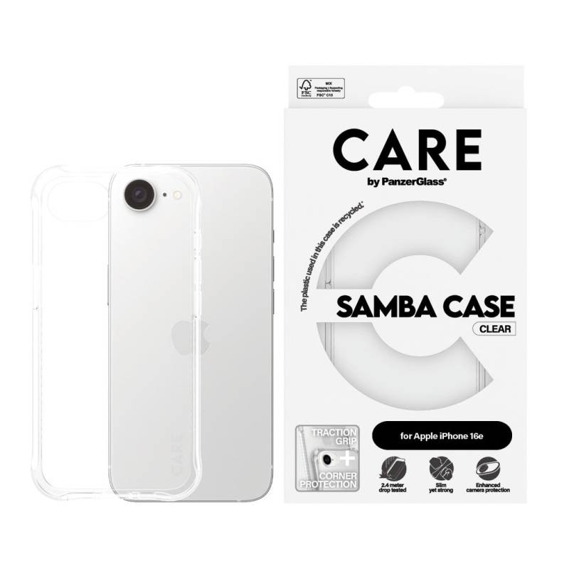 CARE by PanzerGlass - Case - Transparent - iPhone 16e von PanzerGlass