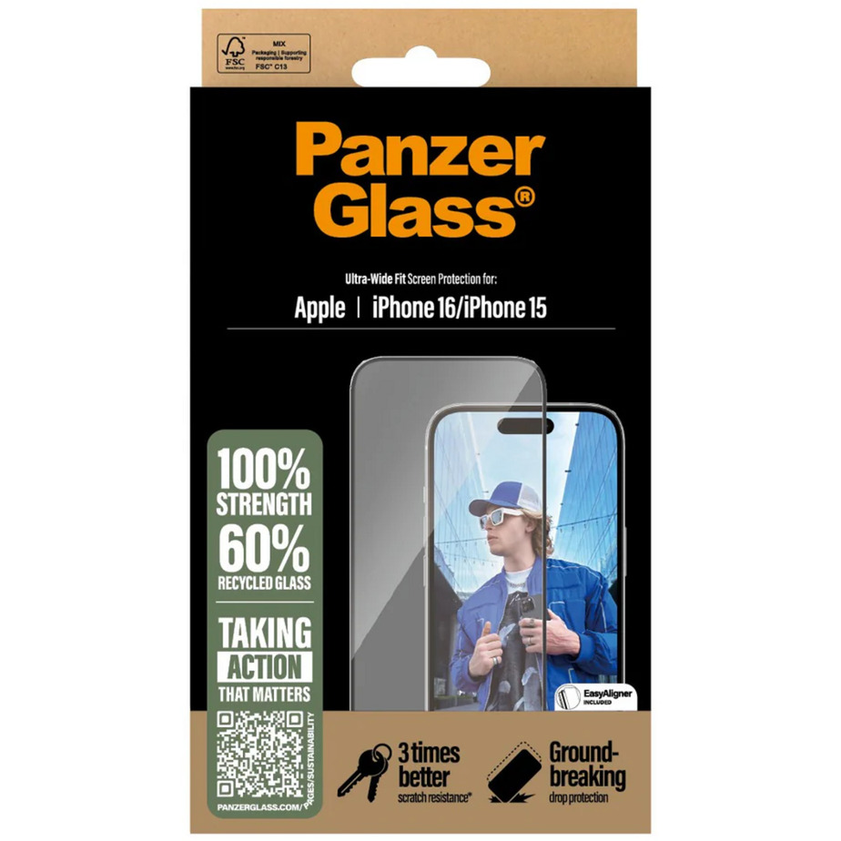 Displayschutz Ultra-Wide Fit, Schutzfolie Displayschutz Ultra-Wide Fit, Schutzfolie von PanzerGlass