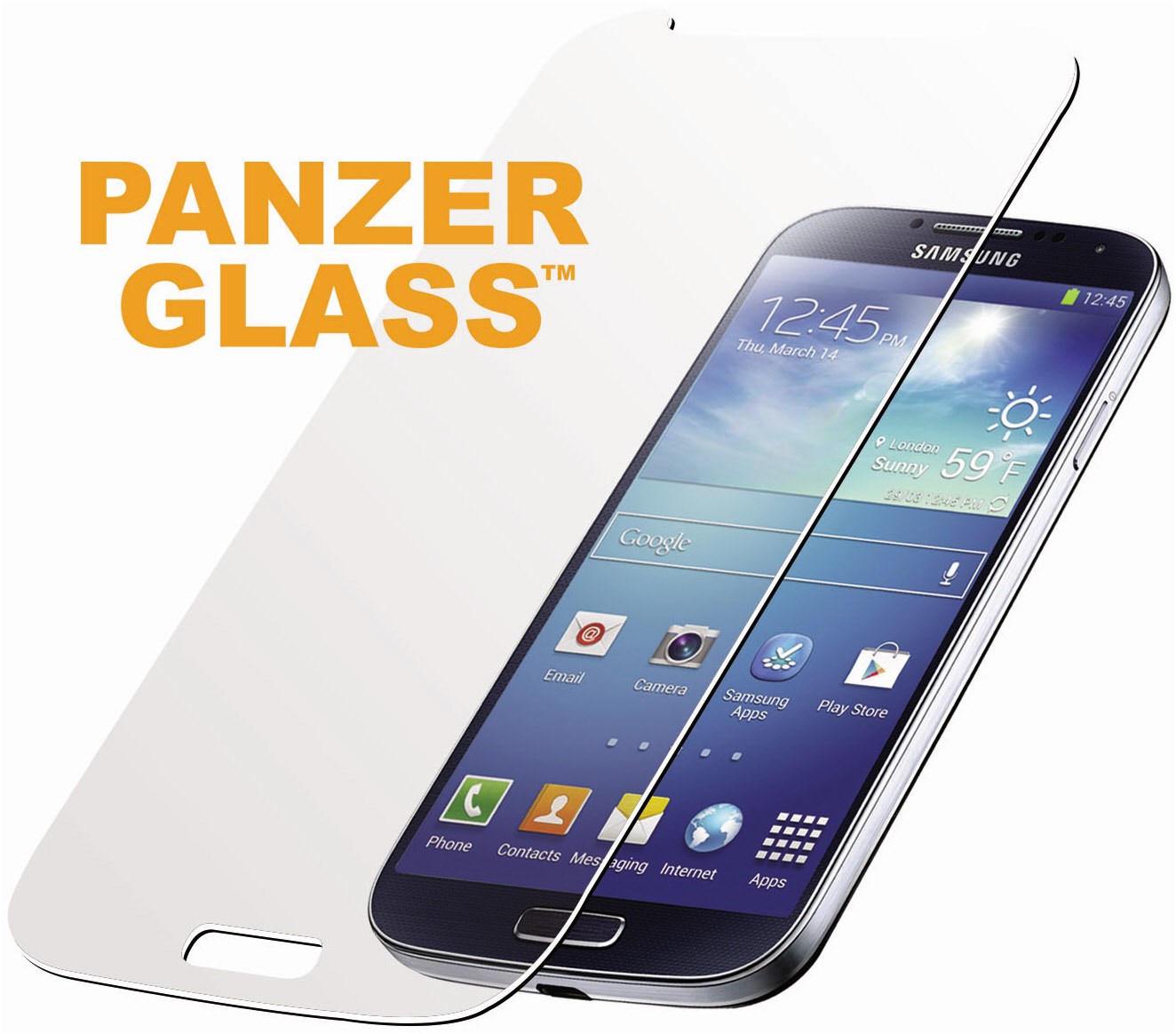 Displayschutz für Galaxy S4 von PanzerGlass