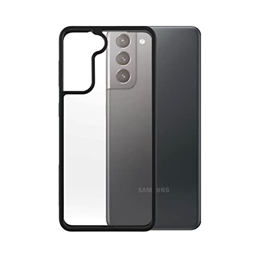 PANZERGLASS – transparente Schutzhülle mit schwarzem Rand für Samsung Galaxy S Serie, AB von PanzerGlass